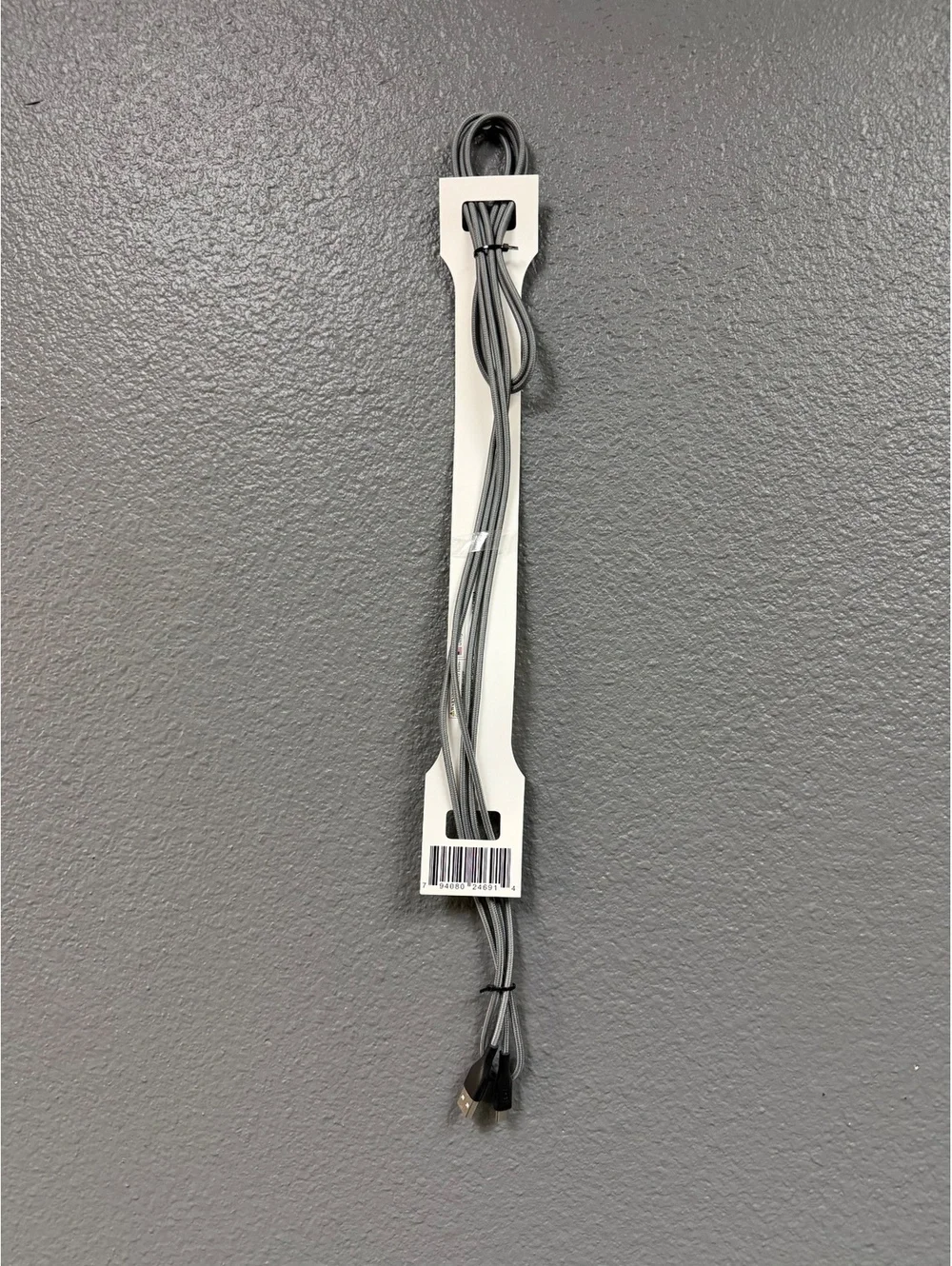 10ft USB-C to USB-A Fast Charging Cable Braided Long Phone Charger Cord Gray New